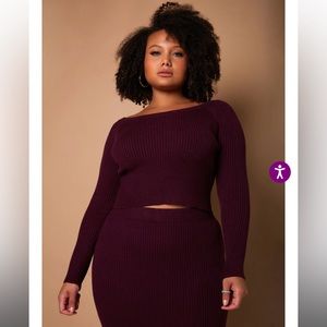 Rebdolls ribbed skirt